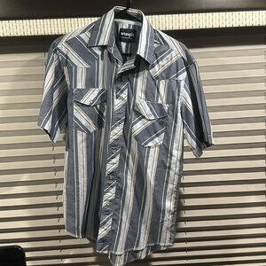 Wrangler Short Sleeve Pearl Snap